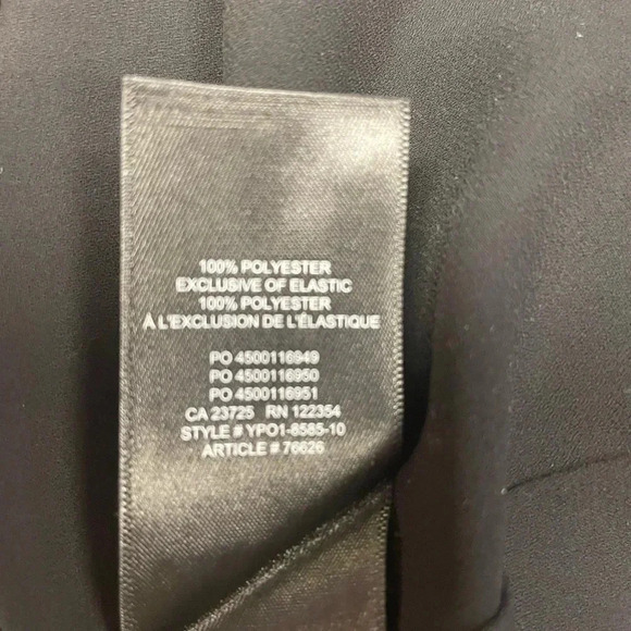 Babaton Black Spaghetti Strap MIDI Dress Size 2 - Picture 13 of 15